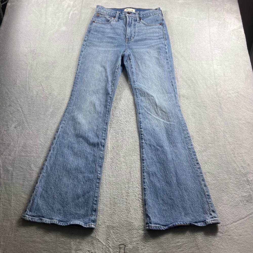 Madewell‎ The Perfect Vintage Flare Jean Light Wash High Rise Denim Size 24
